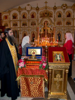 В храме Успения Божией Матери г. Владивостока