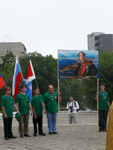 Фото, Владивосток, участники крестного хода по границе