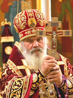 Фото. Владивосток. Правящий архиерей епархии архиепископ Владивостокский и Приморский Вениамин