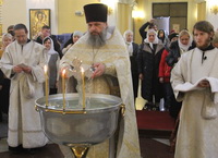 Крещенский сочельник в Покровском кафедральном соборе