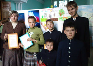 Фото, Православная гимназия – лучший экологический коллектив города 2007 года