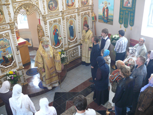 Престольный праздник в храме св. князя Игоря Черниговского