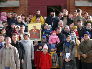 Проводы участников всероссийского крестного хода в Православной гимназии