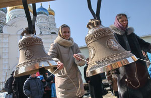 Фото, освящение колоколов храма Покрова Пресвятой Богородицы