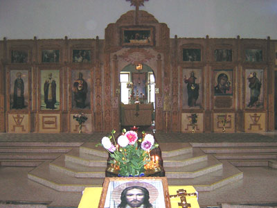Иконостас  Казанского храма