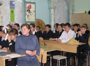 Фото, Встреча в Православной гимназии, посвященная вкладу Русской Православной Церкви в изучение китайского языка