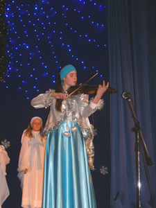 Фото, рождественский концерт воскресных школ