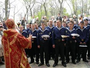 Фото. Владивосток. Молебен в честь 120-летия пребывания в Приморье цесаревича Николая