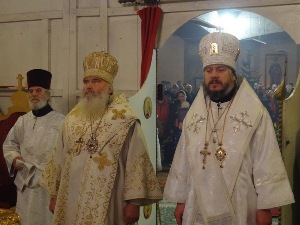 Находка. Митрополит Вениамин и епископ Николай