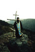 Освящен православный крест на горе Фалаза