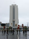 Фото. Владивосток, торжественное прибытие крестного хода на Центральную площадь