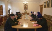 Председатель ОВЦС встретился с членами комиссии Священного Кинота Святой Горы Афон