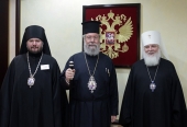 Предстоятель Кипрской Православной Церкви прибыл в российскую столицу