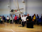 По благословению председателя Синодального отдела по делам молодежи в Выборгской епархии прошли соревнования среди инвалидов по паралимпийскому виду спорта