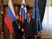 Председатель Отдела внешних церковных связей Московского Патриархата встретился с заместителем премьер-министра, министром иностранных дел Словении