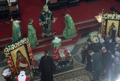 В Екатеринбурге мощам преподобного Силуана Афонского поклонились более 35 тысяч человек