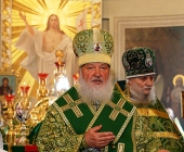 Святейший Патриарх Кирилл вознес молитвы о упокоении душ сотрудников МЧС, погибших при тушении пожара в Москве
