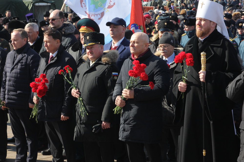 Митрополит Владимир принял участие в праздновании Дня защитника Отечества во Владивостоке