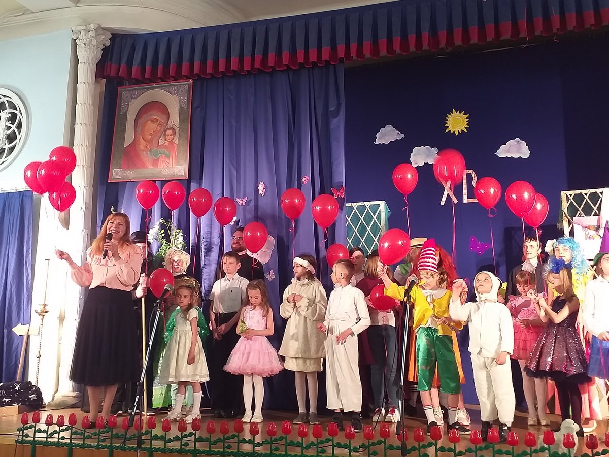 Пасхальный концерт воспитанников Воскресной школы