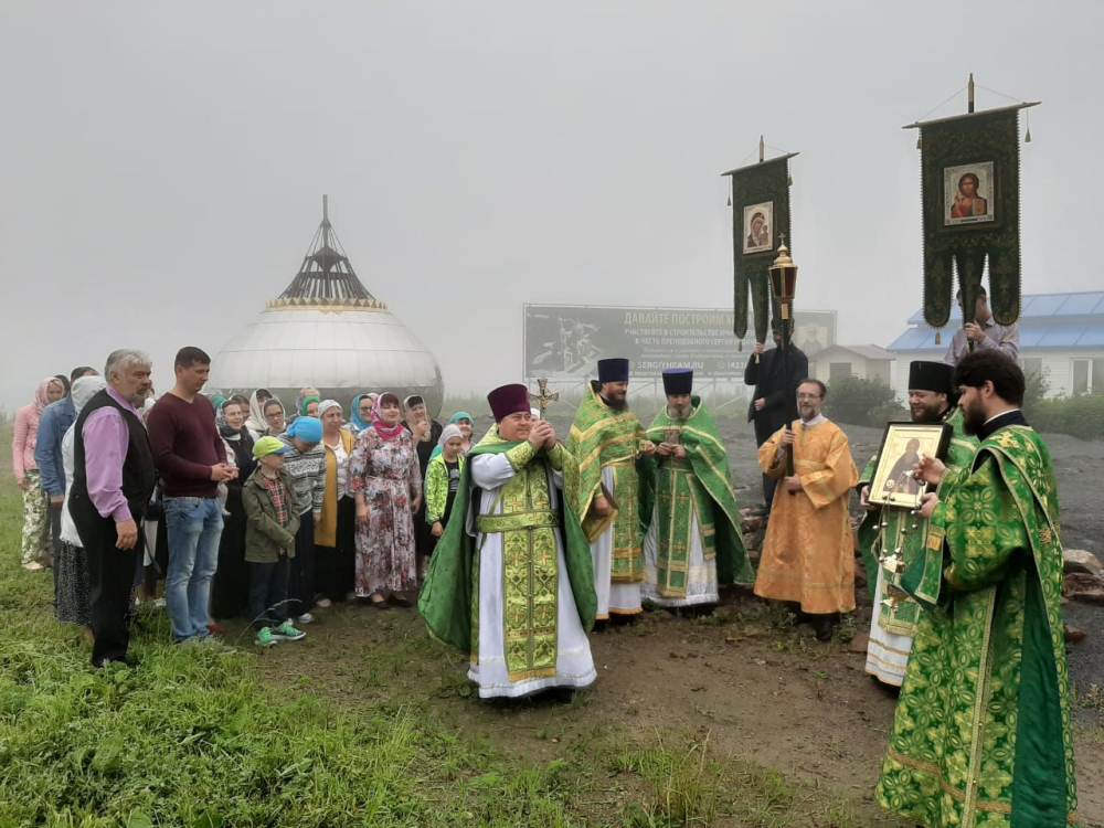Приход в честь преподобного Сергия Радонежского встретил престольный праздник
