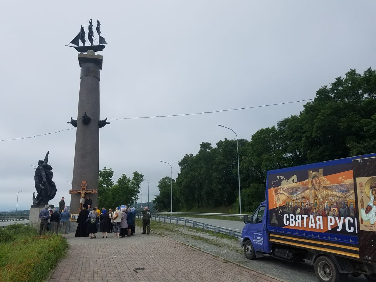Совершен молитвенный объезд вокруг Владивостока