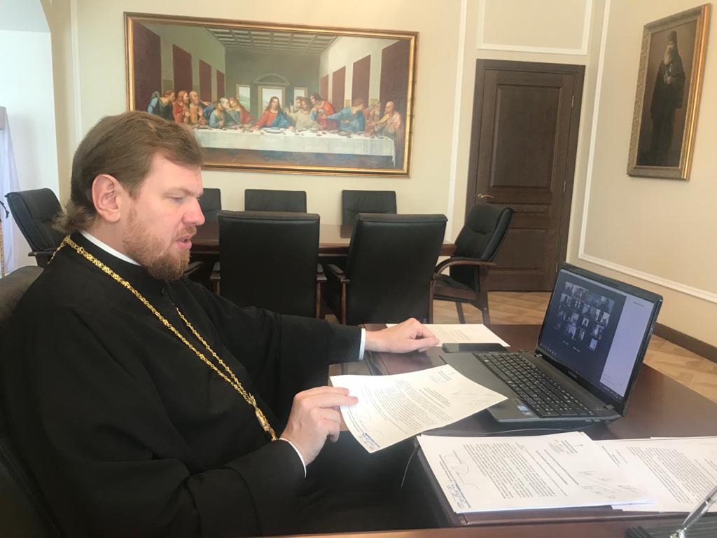 В режиме видеоконференции состоялось расширенное заседание Епархиального совета Владивостокской епархии