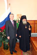 Встреча архиепископа Владивостокского и Приморского Вениамина с послом Франции Жаном Кадэ