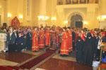 Богослужение в Покровском храме