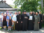 Епископ Сергий с Духовенством и прихожанами в Восточном благочинии