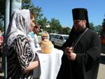Встреча епископа Сергия, п. Чугуевка