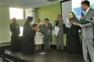 На праздновании 10-летия кафедры теологии 