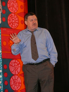 Фото. Владивосток, художественный руководитель Приморского краевого театра кукол Виктор Бусаренко