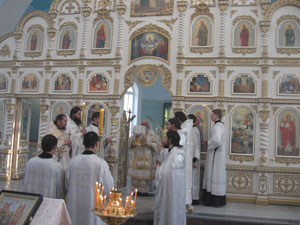 В храме Богоявления. г. Артем.