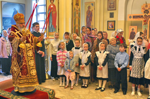 В Православной гимназии Владивостока. Фото Владимира Саяпина.