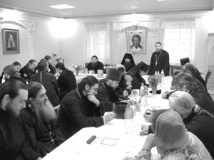 Собрание духовенства Цетрального благочиния