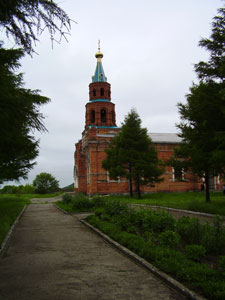Храм в женском монастыре в Раздольном 