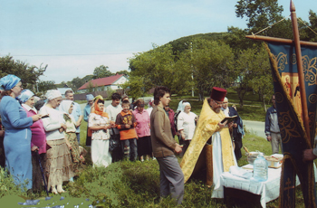 В п. Преображение