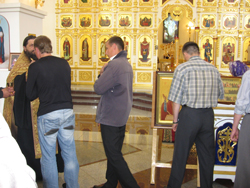 Идут съемки фильма о деятельности душепопечительского центра