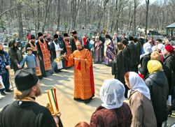 Радоница — день особого поминовения усопших 