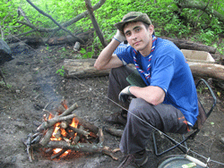 Владивосток. Завершил свою работу скаутский молодежный лагерь 