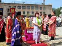 Выступает глава администрации города