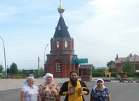 Священник и прихожане села Спасского посетили городскую больницу