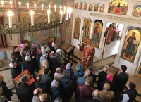 Митрополит Вениамин вручил архиерейскую награду клирику Казанского храма
