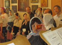 Паломники из Японии прочитали лекцию в Картинной галерее