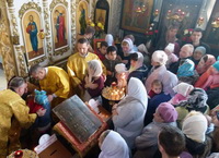 В Андреевском военно-морском храме почтили св. Параскеву
