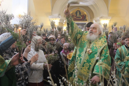 Вербное воскресенье – за неделю до Светлой Пасхи Христовой