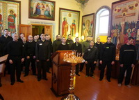 Епископ Николай совершил Божественную литургию в ИК строгого режима