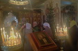 Митрополит Вениамин отслужил литургию на престольный праздник в Свято-Серафимовском монастыре на о. Русский