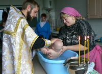 В Находкинском Доме ребенка прошло Таинство Крещения
