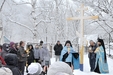 Поклонный крест установлен над радоновым источником в Чистоводном